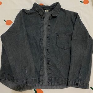 Grey denim jacket
